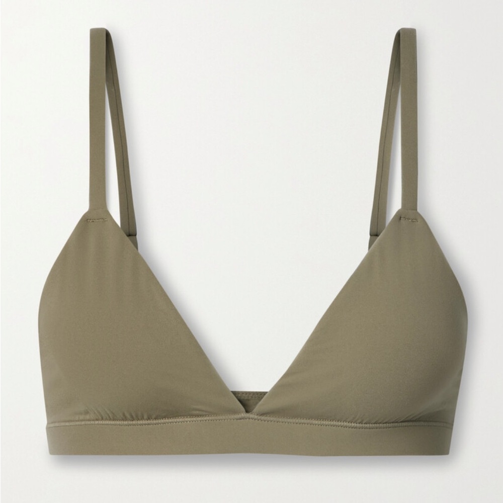 SKIMS - Fits Everybody Triangle Bra - Kahki